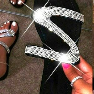 Bling Silver Shoes